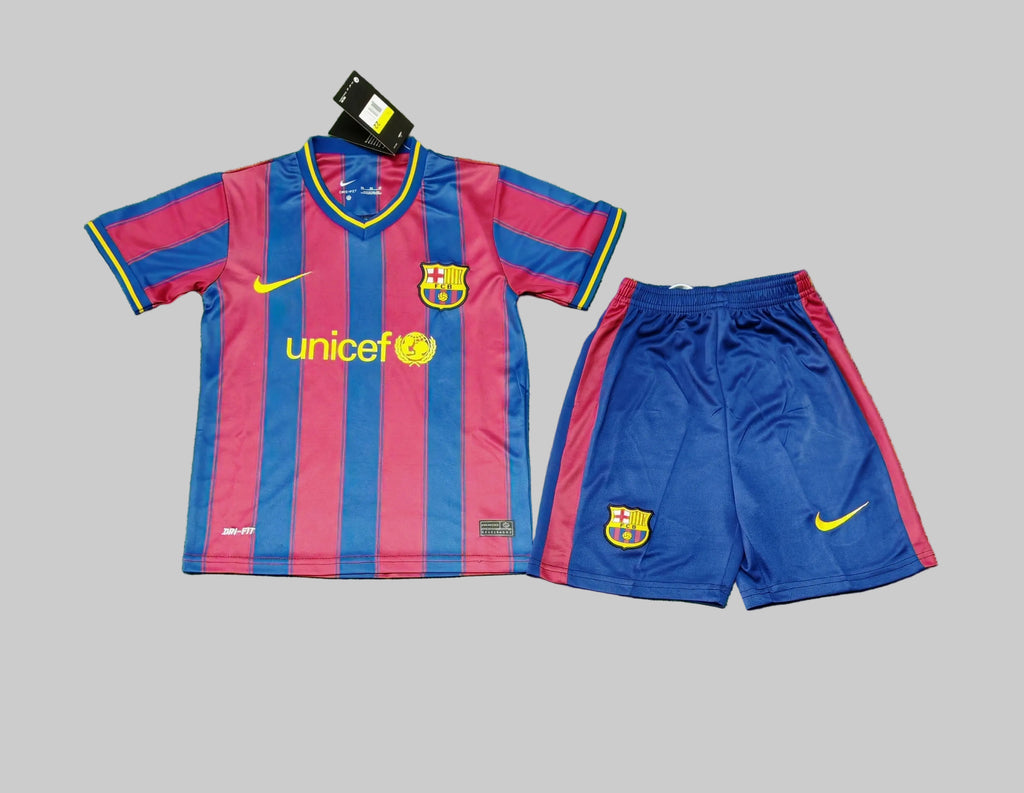 2009-2010 Barcelona Home Youth Kit