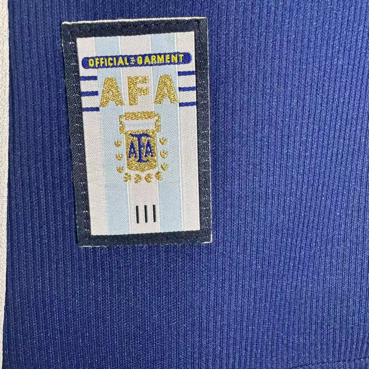 1998 Argentina Away Kit
