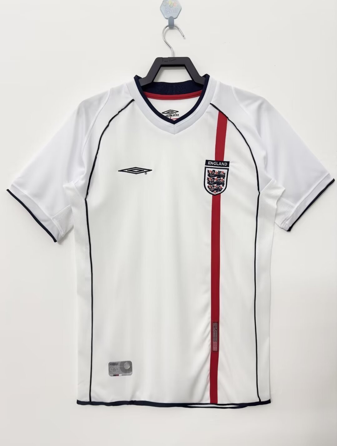2001 England Home Kit