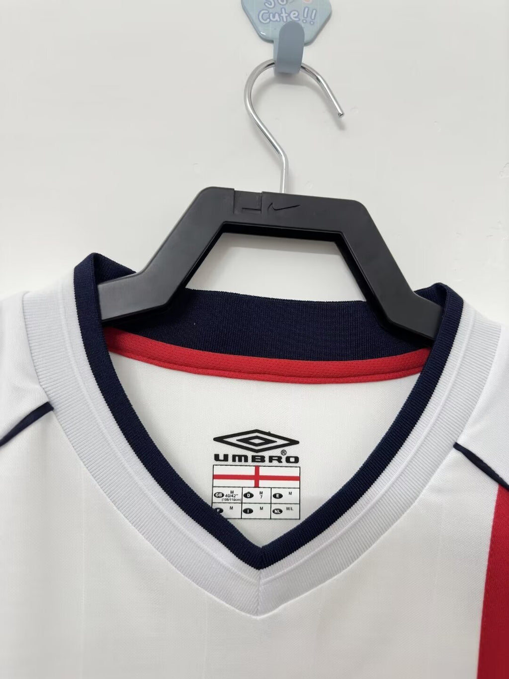 2001 England Home Kit