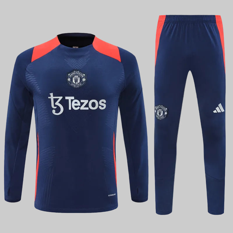 2024-2025 Manchester United Blue Training Set