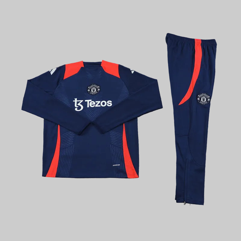 2024-2025 Manchester United Blue Training Set