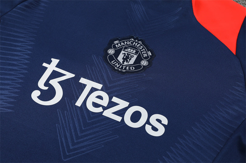 2024-2025 Manchester United Blue Training Set