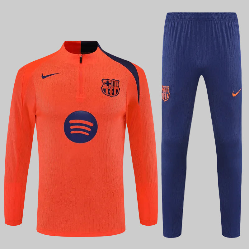 2025-2026 Barcelona Orange Tracksuit