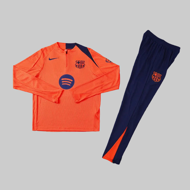 2025-2026 Barcelona Orange Tracksuit