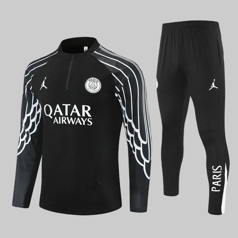 2025-2026 PSG Black Tracksuit