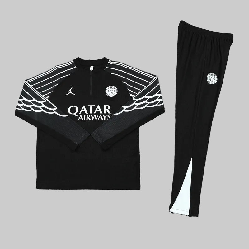 2025-2026 PSG Black Tracksuit